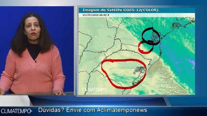 Climatempo News -  Edição das 9h30 - 23/07/2013