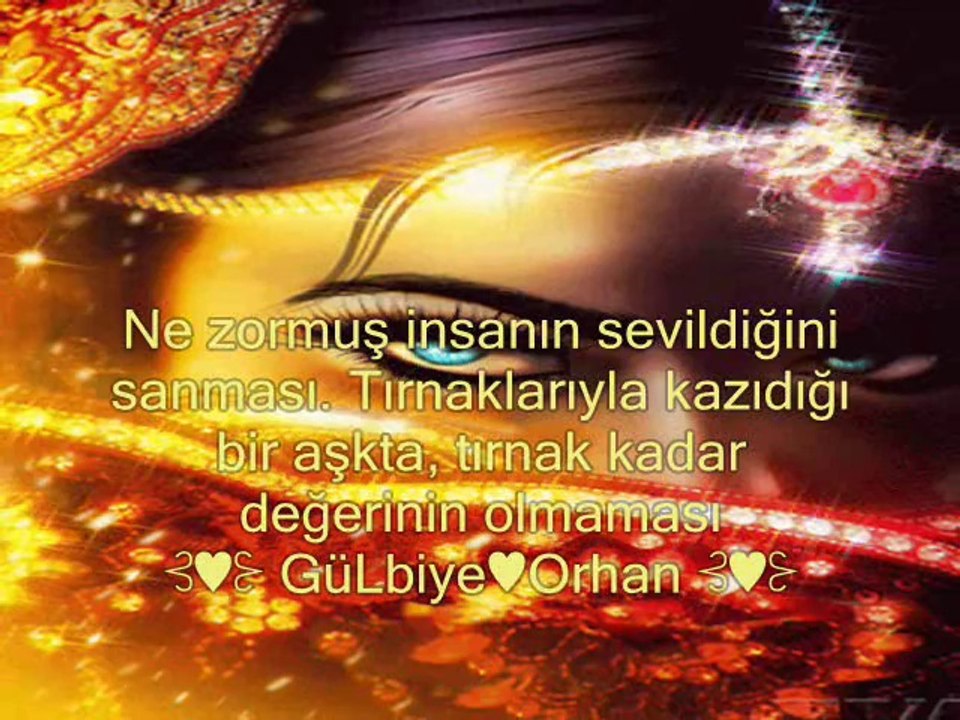 Yaktın Beni KaLLeşçe Sırtımdan Vurdun⊰♥⊱GüLbiye♥Orhan⊰♥⊱