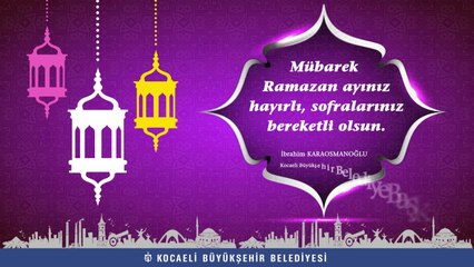 BAŞKAN KARAOSMANOĞLU RAMAZAN MESAJI-2014