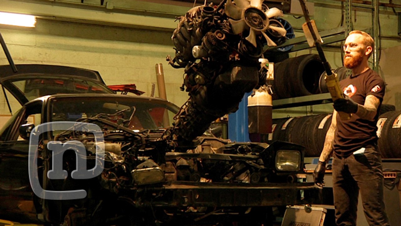 Chris Forsberg & Ryan Tuerck Build A Drift Missile Car For Cheap: Drift Garage Ep. 1