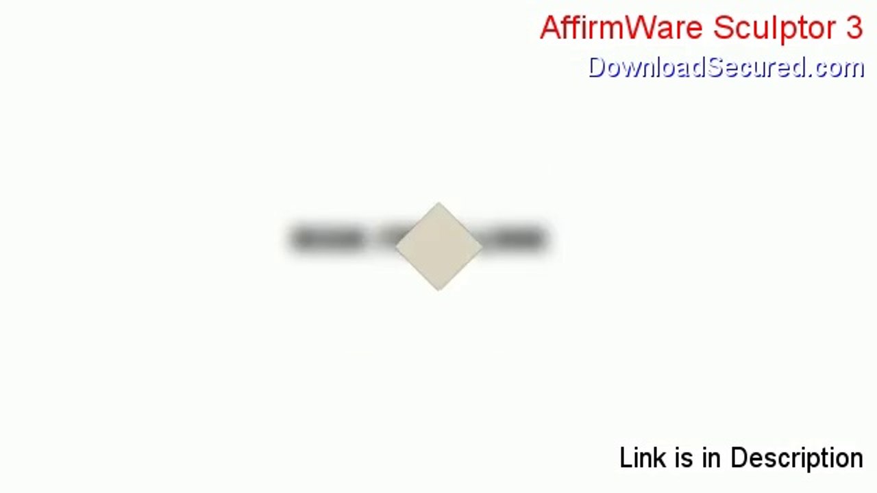AffirmWare Sculptor 3 Download Free (Download Here 2014)