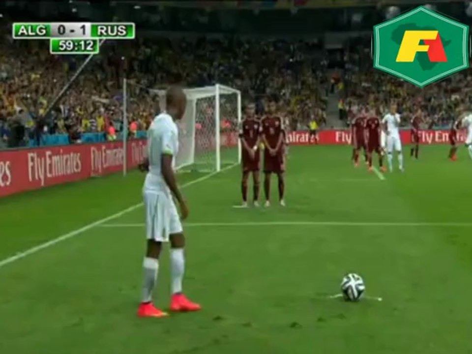 But Islam Slimani contre la Russie