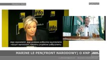 Marine Le Pen o KNP i Januszu Korwin-Mikke (Napisy PL)