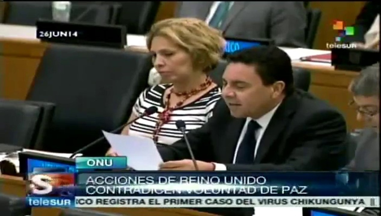 Argentina vuelve a exponer tema de las Malvinas ante la ONU