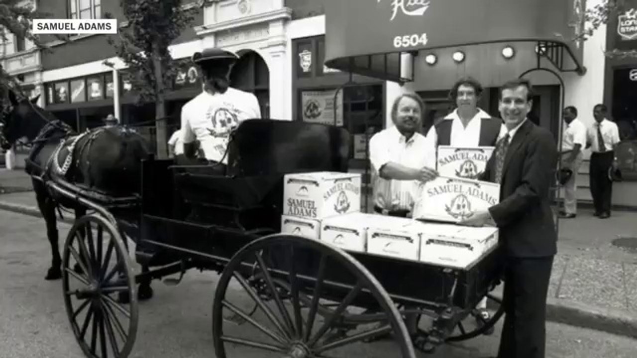 When we were small: Sam Adams