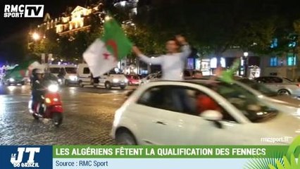 JT do Brazil / Les Algériens fêtent leur qualification historique - 27/06