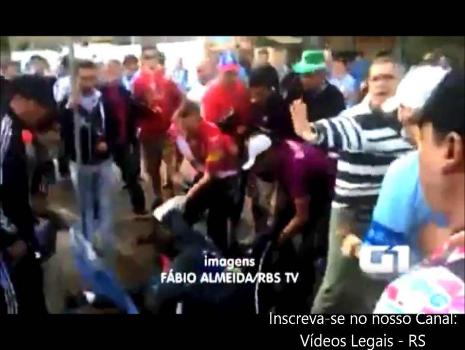 Torcedores Argentinos espancam e roubam torcedor brasileiro perto do Beira-Rio | Copa do Mundo 2014