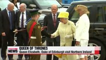 Queen Elizabeth visits set of Game of Thrones in Ireland