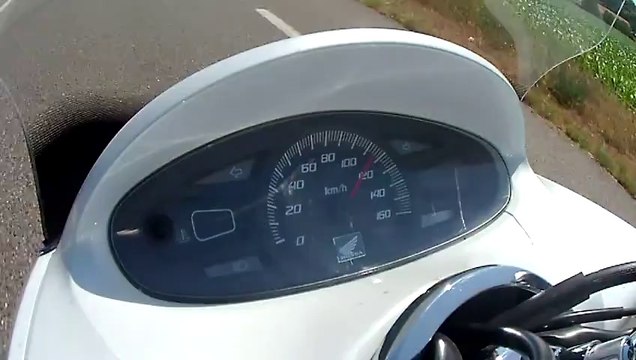 honda pcx 125 stock - vent de dos