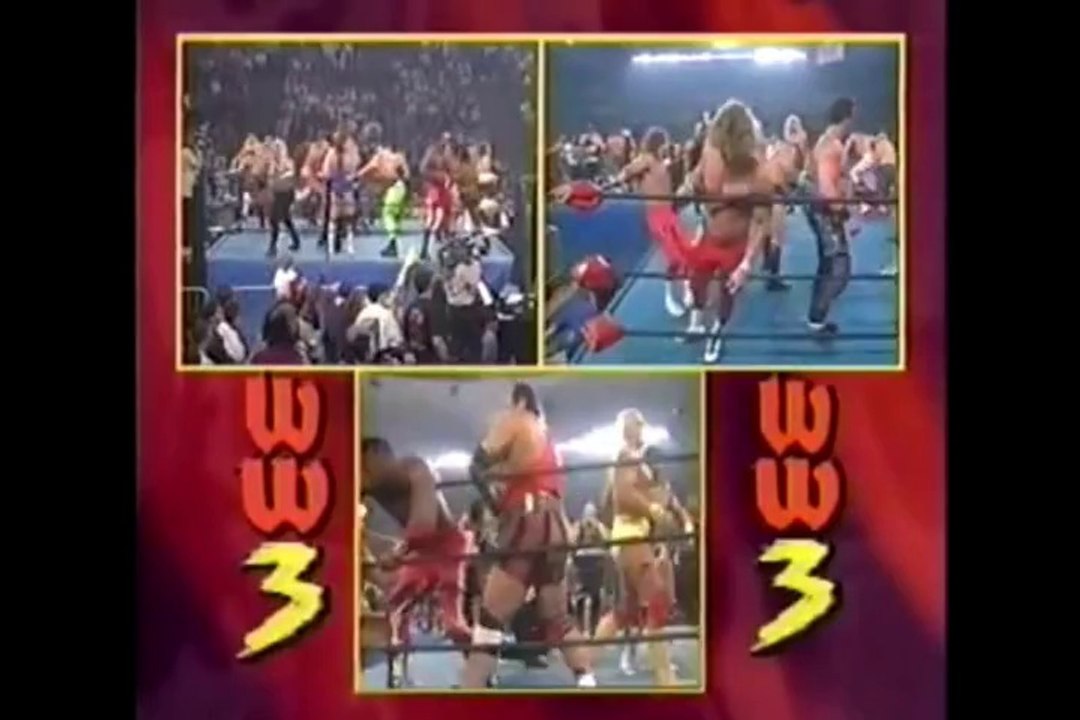 WCW World War 3 1995 (60 Man Battle Royal) Part 2