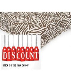 Best Price Carter's Quilted Woven Playard Fitted Sheet, Brown Zebra Review