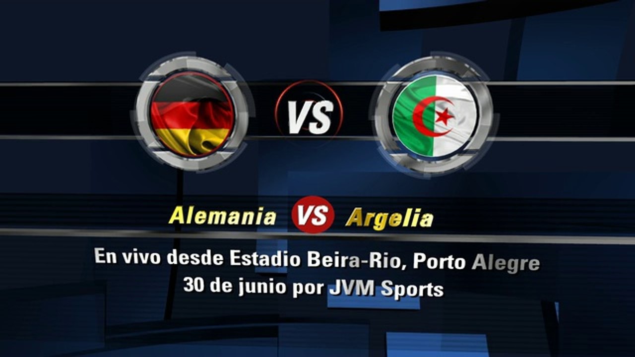 Ver partido Alemania contra Argelia