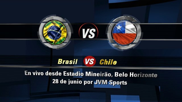 Ver partido Brasil contra Chile Mundial Brasil 2014