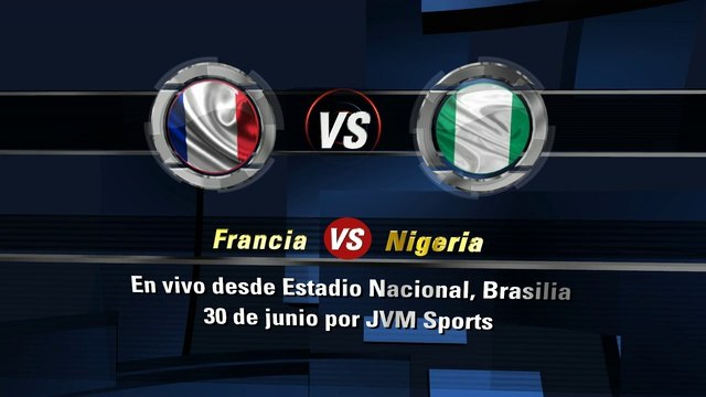 Ver partido Francia contra Nigeria Mundial Brasil 2014