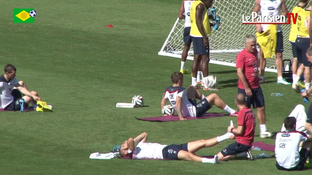 Entraînement des Bleus : morceaux choisis