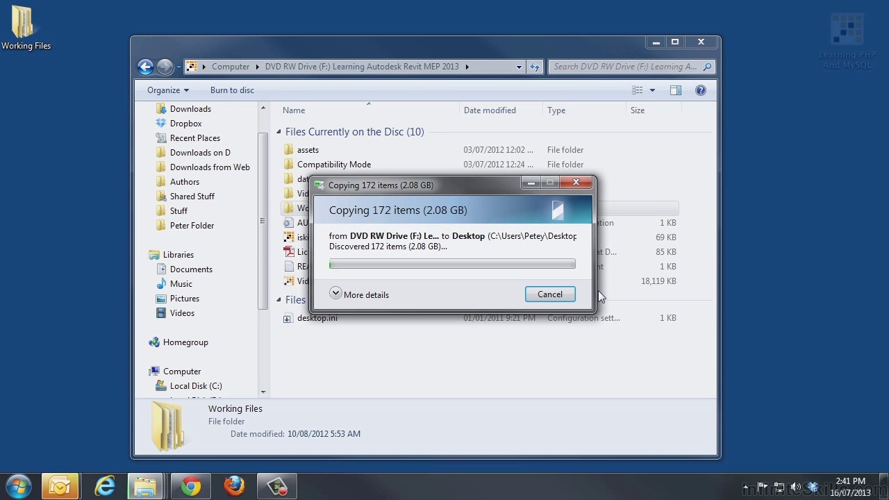 Learning GIT Training Video Tutorial -How To Access Your Working Files