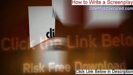 How to Write a Screenplay Reviews [Hear my Review 2014]