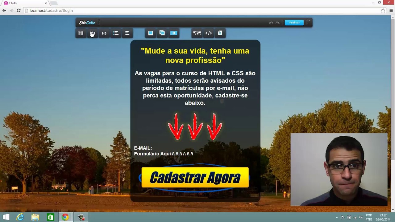 Página de captura em 3 minutos - fórmula negócio online - top afiliados - hotmart