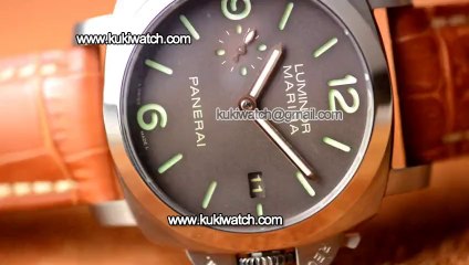 クローンパネライPAM351レプリカは、1950年3日間ルミノールマリーナの腕時計