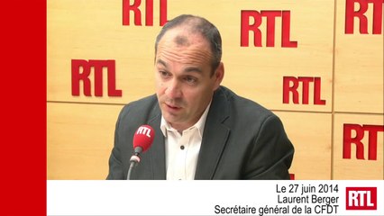 Pacte de responsabilité : "Il faut le mettre en oeuvre d'urgence", dit Berger