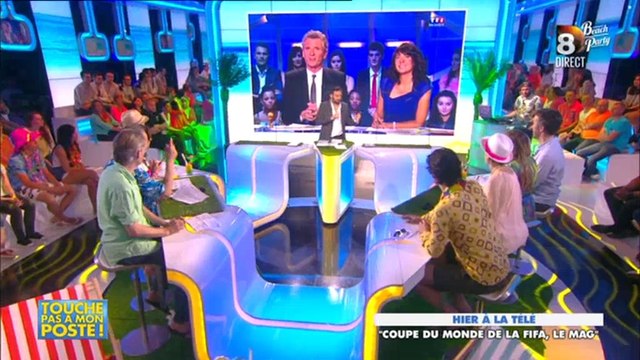Touche pas à mon poste tacle le Magazine de la Coupe du monde de TF1
