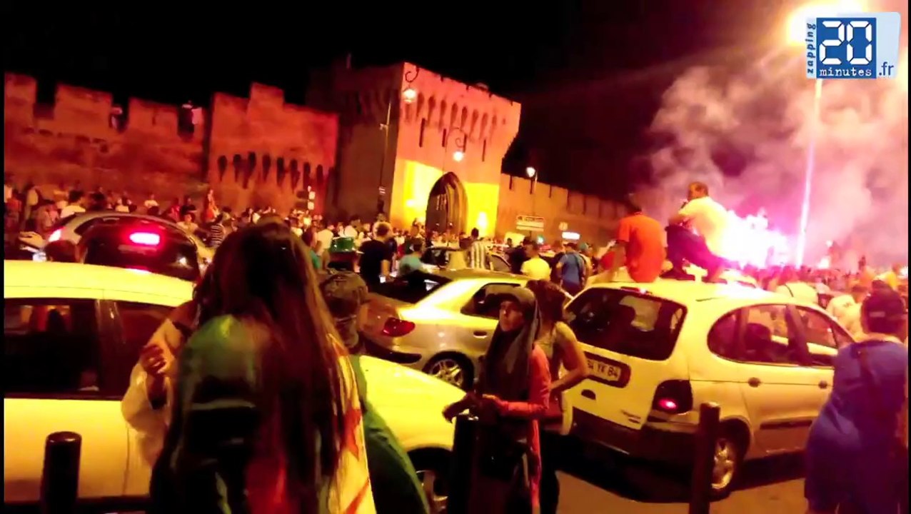 Mondial 2014: Ambiance de fête en France après la qualification de l'Algérie