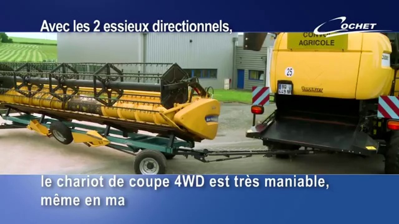 CHARIOT de COUPE Directionnel COCHET