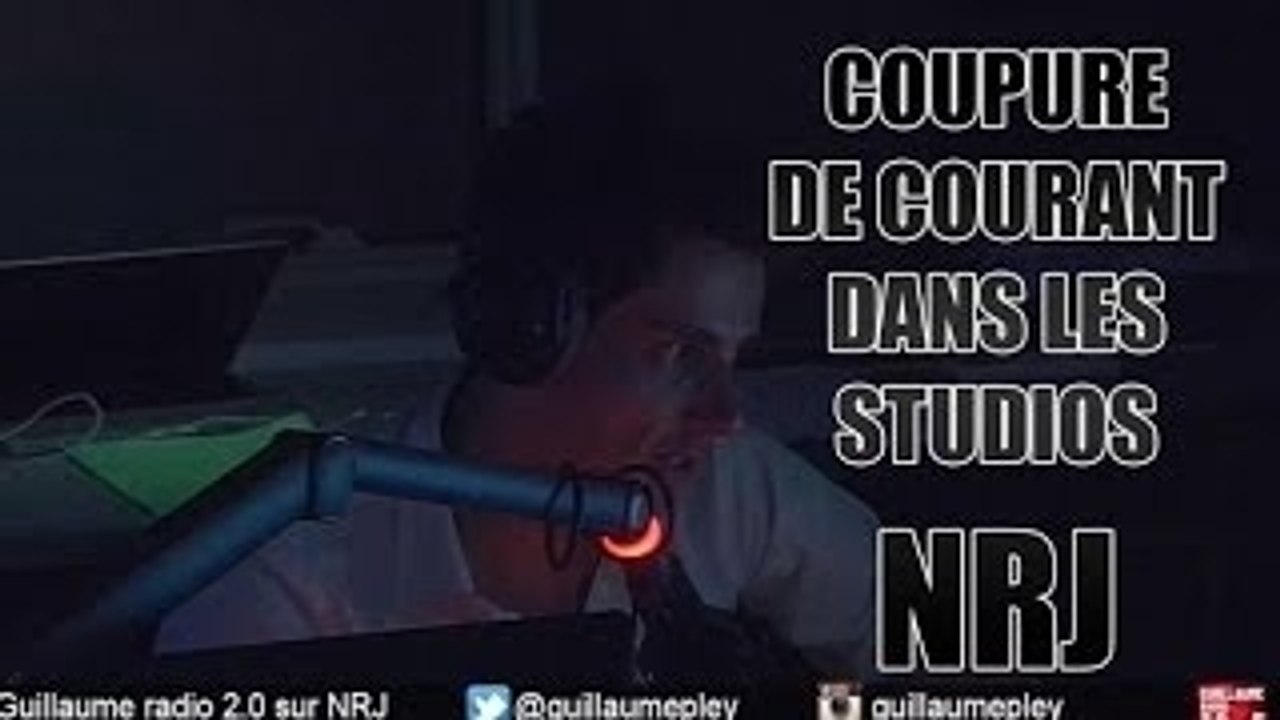 Coupure de courant en direct sur NRJ