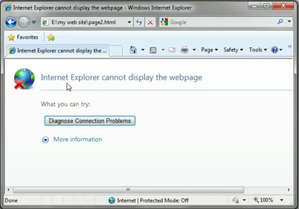 HTML Tutorial 04 - Hyper Link Pages