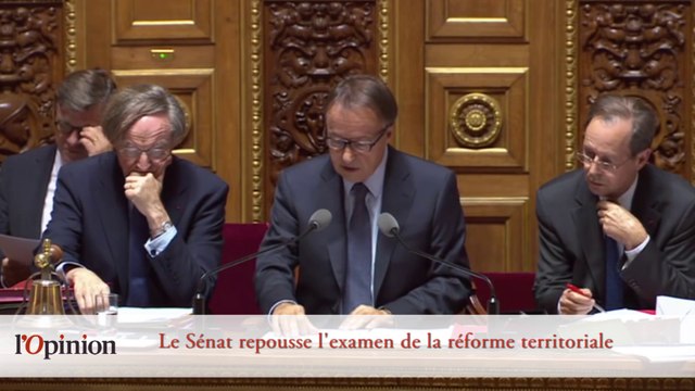 60 : Le Sénat repousse l'examen de la réforme territoriale