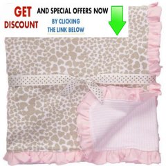 Best Price Carters Heart Ruffle Interlock Blanket Pink Review