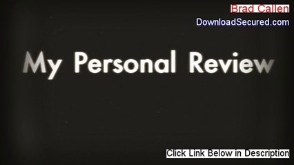 Brad Callen's Niche Finder Software Reviews - Watch this