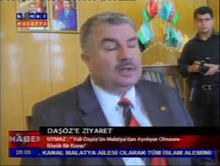 Vali halil daşöze zeynel abidin kıymaz veda ziyaretikanal malatya