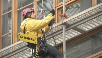 Greenpeace s'invite au sommet européen de Bruxelles