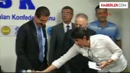 Ekmeleddin İhsahooğlu, Kesk'i Ziyaret Etti