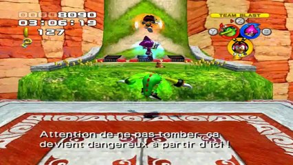 Sonic Heroes - Team Chaotix - Étape 01 : Seaside Hill