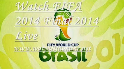 Live FIFA 2014 Final Streaming