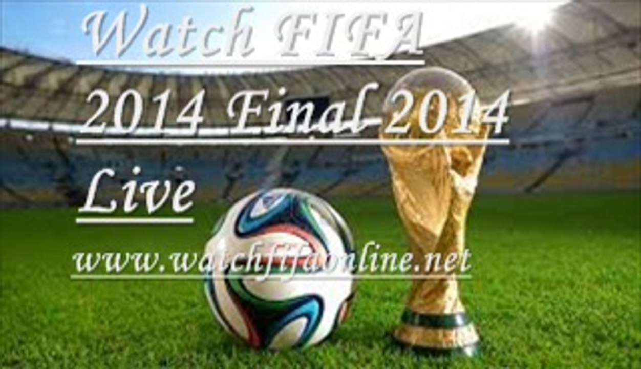Live FIFA Final 2014