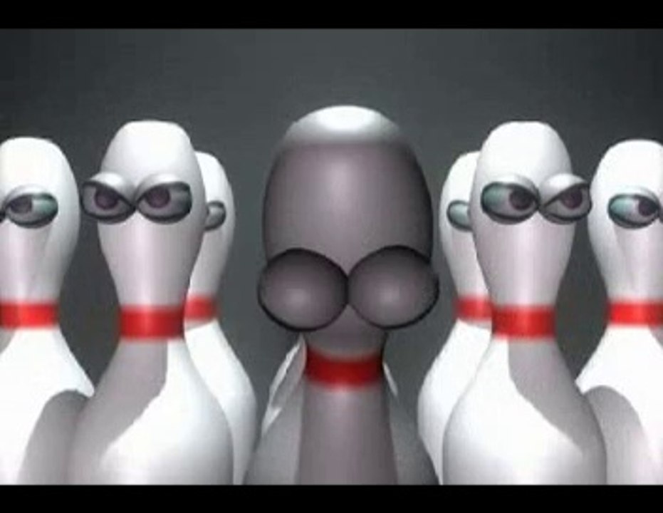 Dancing Bowling Pins