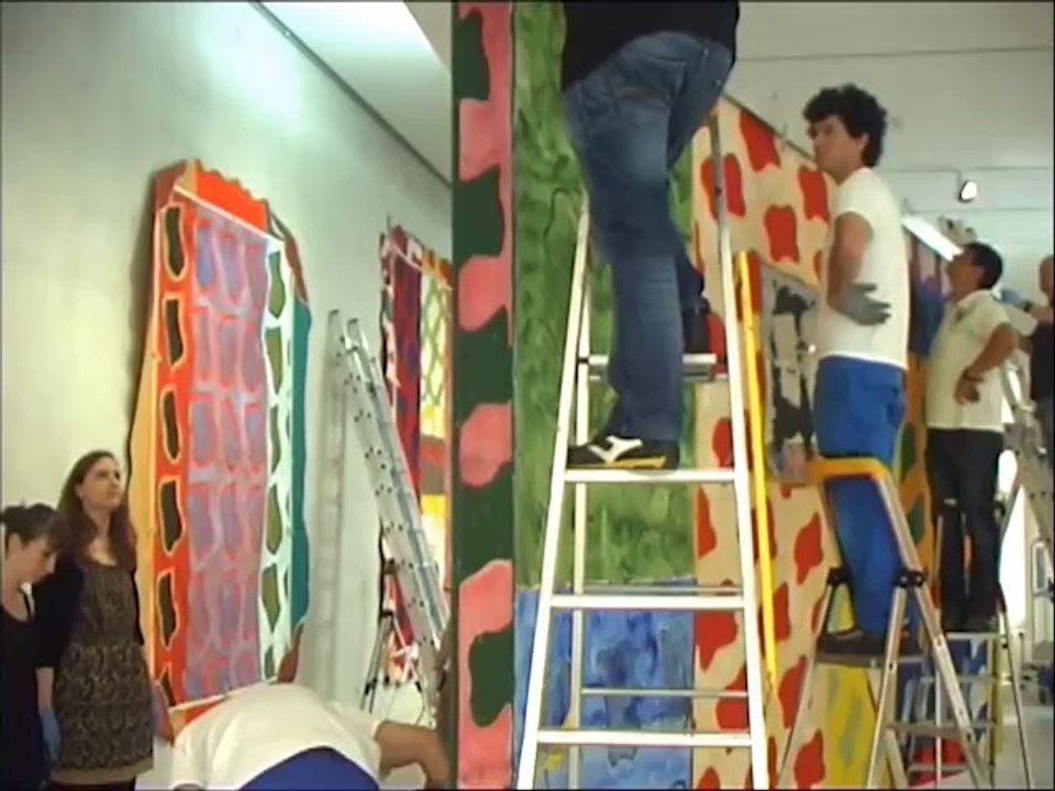 Acrylique sur bâche