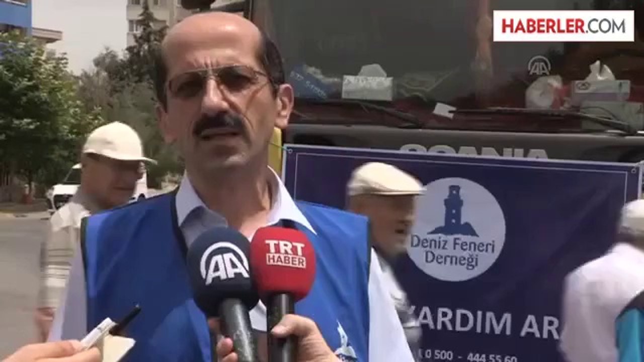 Suriyelilere yardım -