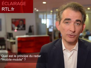 Quel est le principe du radar mobile-mobile ?
