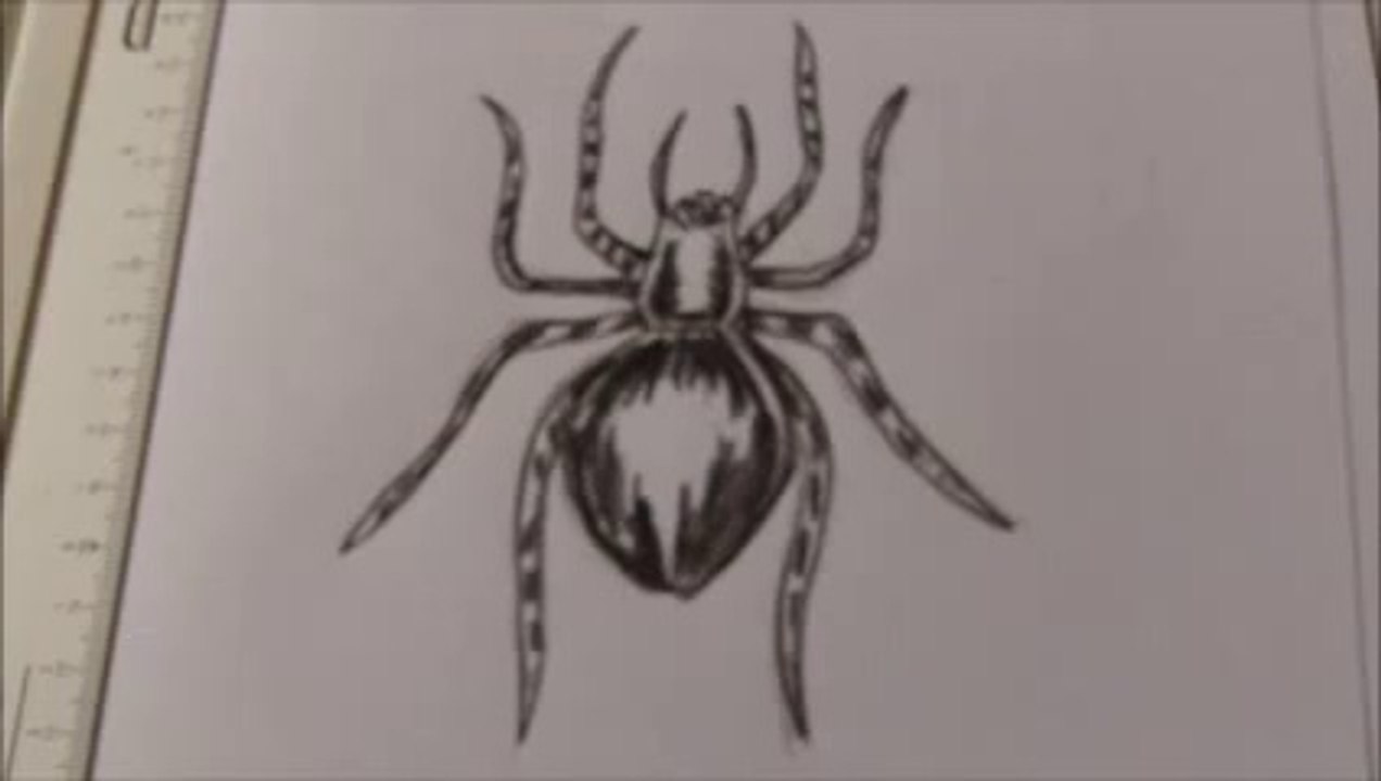 How To Draw An Amazing Spider Tattoo