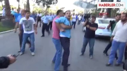 Adana Demirspor Kongresi'nde Kavga