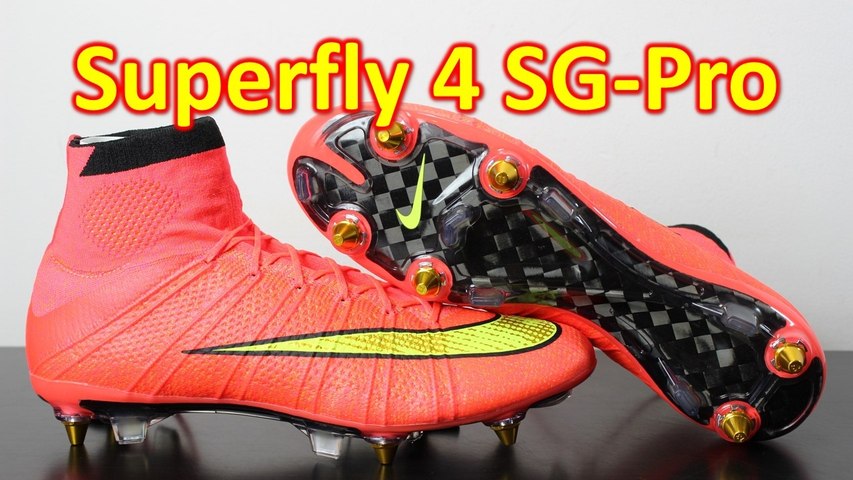 Nike Mercurial Superfly 4 SG-Pro Unboxing & On Feet - video Dailymotion