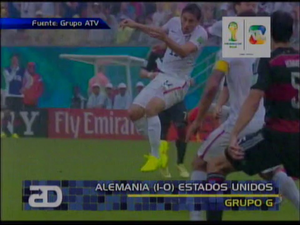 Resumen Grupo G - 3era Fecha - Alemania 1-0 Estados Unidos