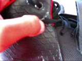 Cheap Nike Air Yeezy 2 Free Shipping,Nike Air Yeezy 2 Black Solar Red [ON FEET](GLOW IN THE DARK)