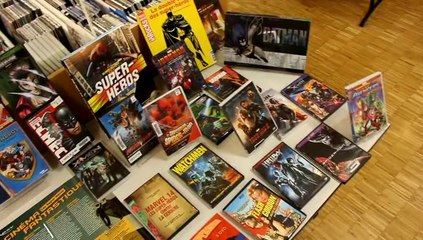 l'été des super héros à la bibliohèque Nelson Mandela de Vitry sur Seine