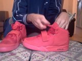 Cheap Nike Air Yeezy 2 Online,Super Perfect Air Yeezy 2 Red October Part 1 Review