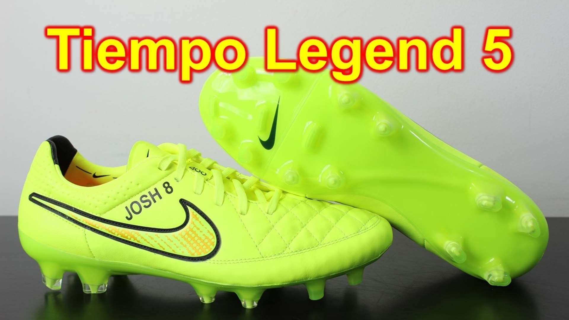 Nike Tiempo Legend 5 Volt/Gold/Hyper Punch Unboxing & On Feet - video  Dailymotion